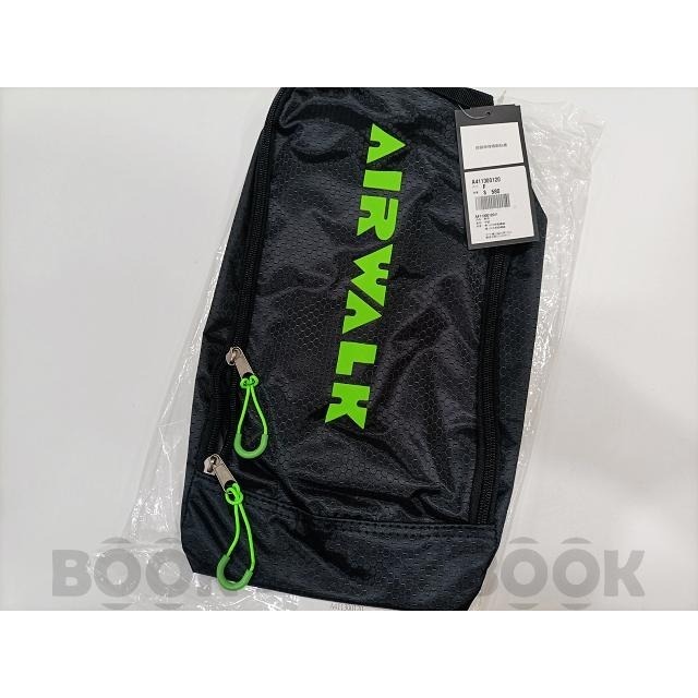 【全新】 AIRWALK  經典跳色 LOGO 輕巧鞋袋 運動鞋袋 收納包 鞋包 手拿包-細節圖2