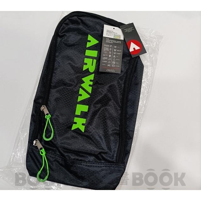 【全新】 AIRWALK  經典跳色 LOGO 輕巧鞋袋 運動鞋袋 收納包 鞋包 手拿包-細節圖3