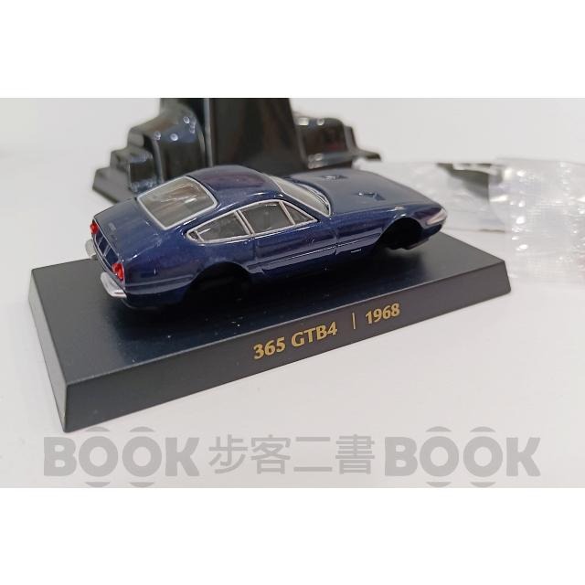 【全新】 7-11 法拉利 19648 365 GTB4 全世代經典模型車 164 車模型-細節圖2