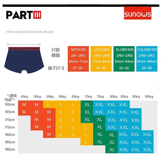 莫戴爾 3D 立體剪裁貼身透氣 平口褲 男款內褲  Size:L-細節圖5