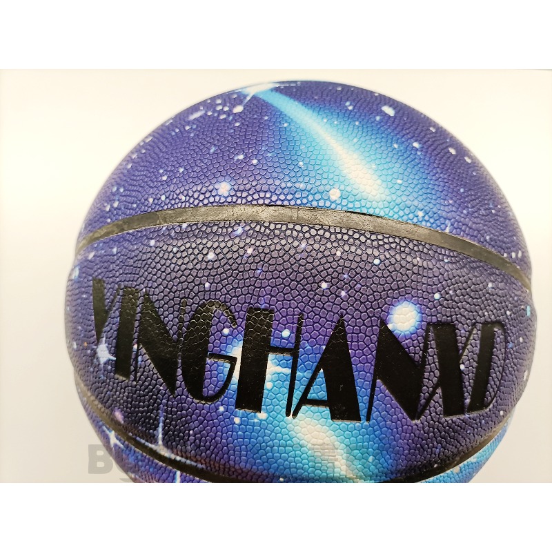 【全新商品】星空籃球 7號籃球 籃球 星空 (無球針、球網)-細節圖4