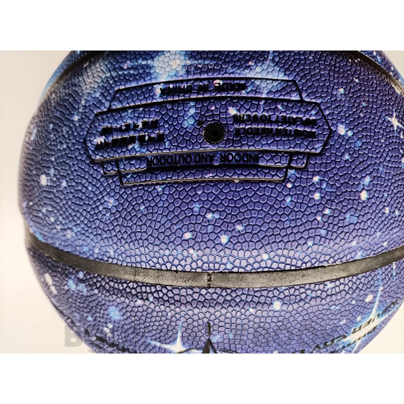 【全新商品】星空籃球 7號籃球 籃球 星空 (無球針、球網)-細節圖5