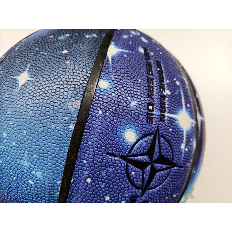 【全新商品】星空籃球 7號籃球 籃球 星空 (無球針、球網)-細節圖6