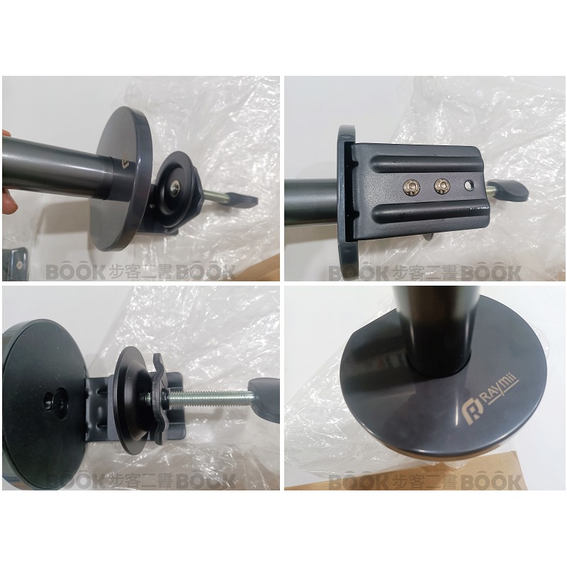 【二手商品】瑞米 Raymii MS5-NB 氣壓式 鋁合金 筆電支架 筆電架 32吋 9KG 螢幕支架-細節圖4