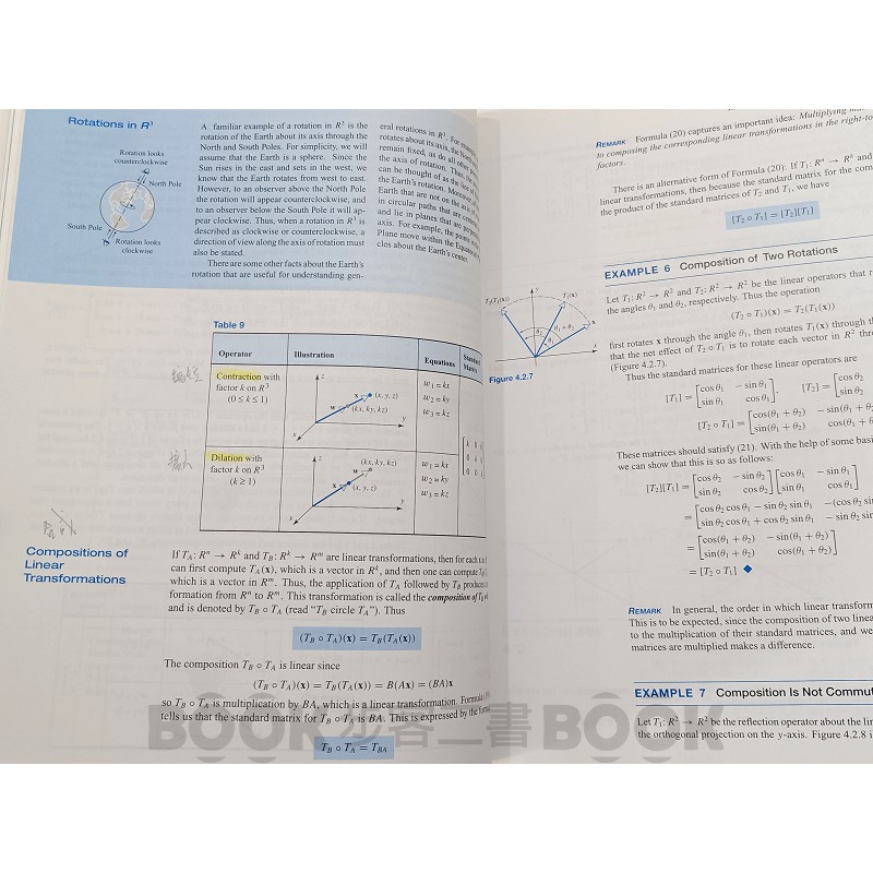 【二手書籍】Elementary Linear Algebra Applications Version 線性代數-細節圖9