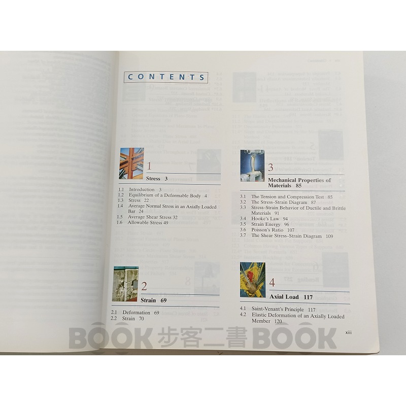 【二手書籍】《Pearson》Mechanics of Materials An Adapted Version 材料力-細節圖5