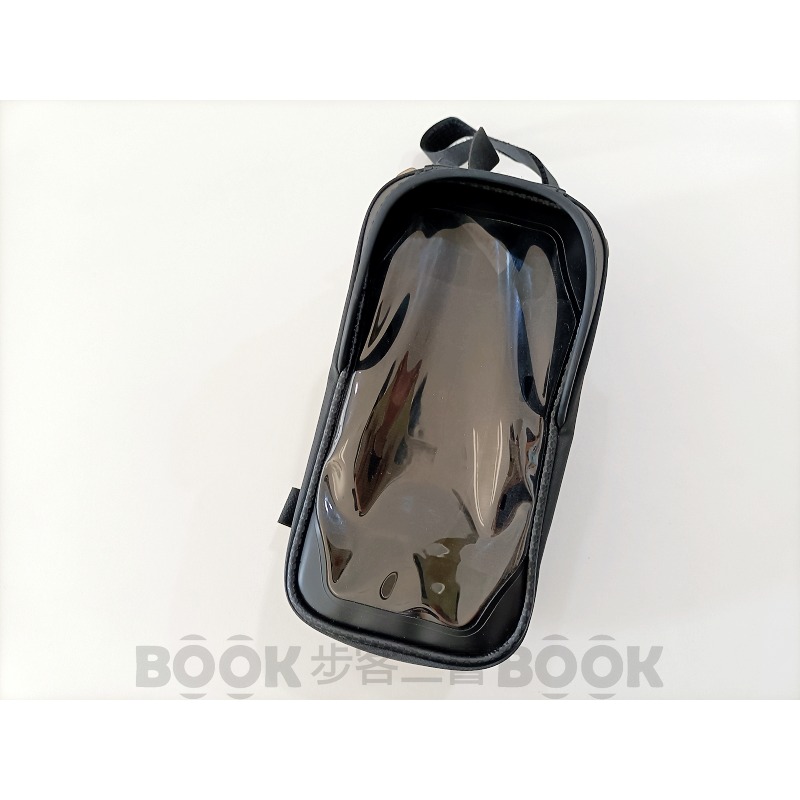 【二手商品】(近全新) ROCKBROS洛克兄弟 自行車 管上包 碳紋硬殼 觸控螢幕 管上包 1.7L-細節圖2