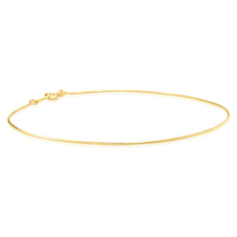 【台北奧斯珠寶】14k金手鍊 蛇骨雙層潮搭手飾 黃金珠寶首飾-細節圖4