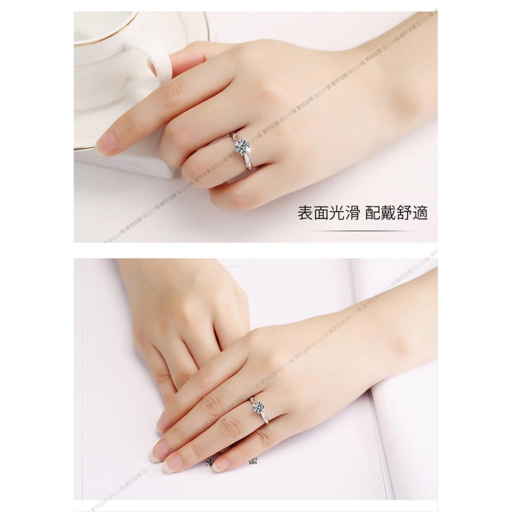 莫桑石 莫桑鑽 0.5-3ct流線女鑽戒 台北門市 客製化訂製白金  (鑽戒 求婚戒指 鑽石戒指 對戒 鑽石-細節圖6