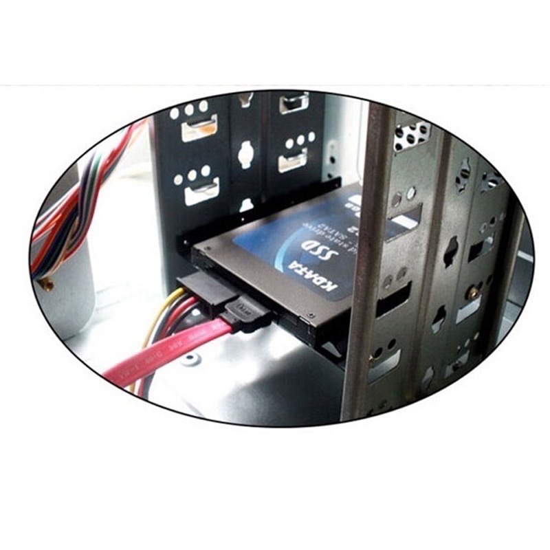 SSD 固態硬碟轉換支架 2.5寸轉3.5寸硬盤支架 （內附8螺絲）現貨-細節圖5