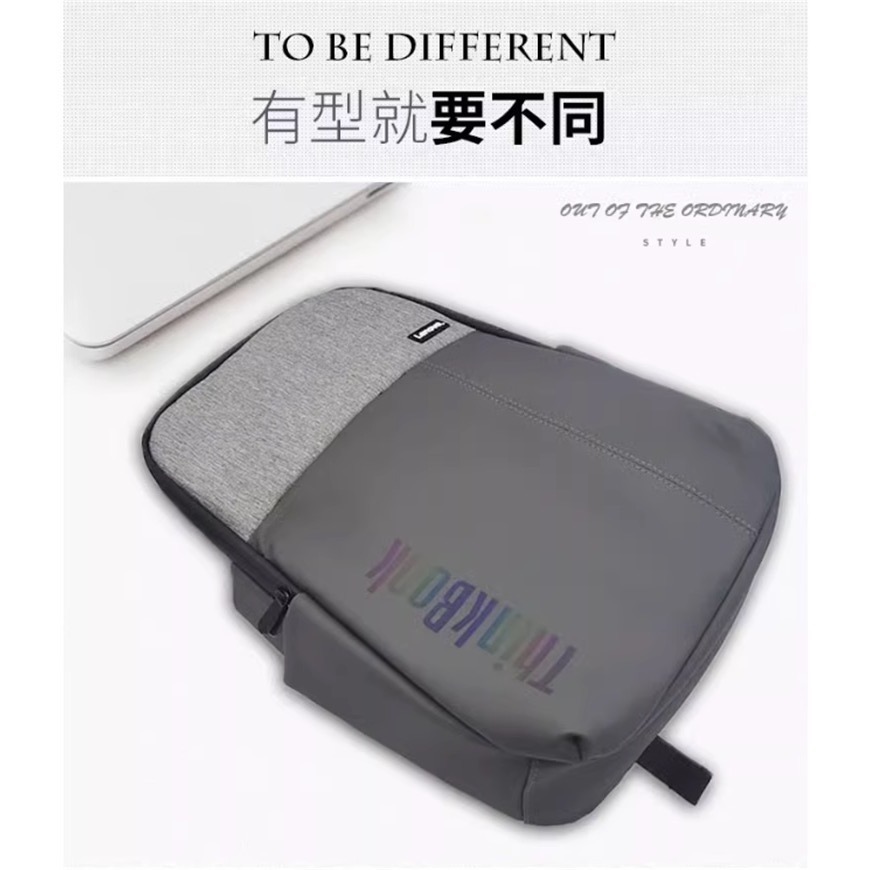 適用於聯想ThinkBook 都市通勤 時尚雙肩包15.6 16吋電腦包 經典商務男女潮流時尚電腦包 大容量背包 現貨-細節圖8