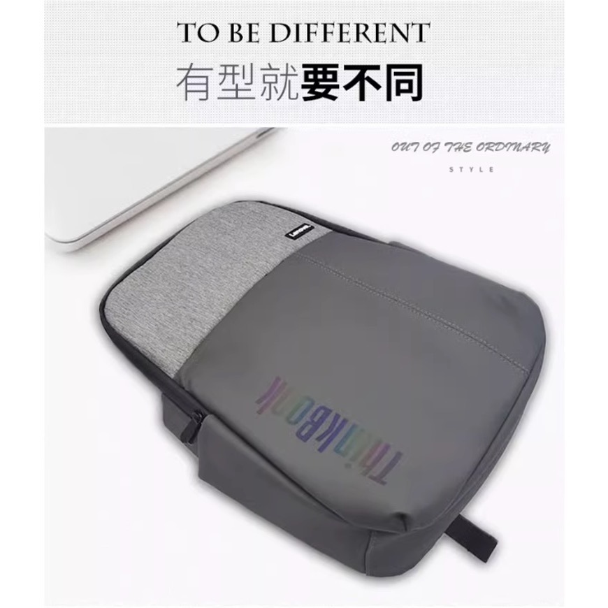 適用於聯想ThinkBook 都市通勤 時尚雙肩包15.6 16吋電腦包 經典商務男女潮流時尚電腦包 大容量背包 現貨-細節圖8