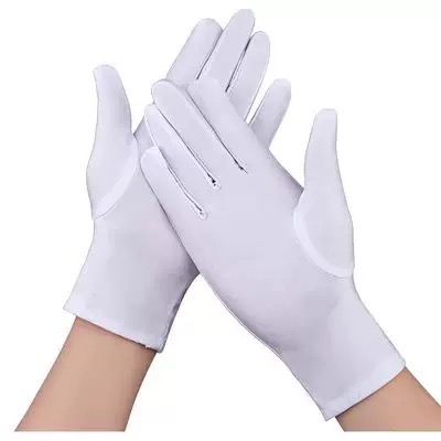 珠寶首飾專用手套 高彈力手套 店員專用女導購手套 禮儀手套 黃金店鐘錶眼鏡專用手套 布萊卡氨綸手套  現貨-細節圖10