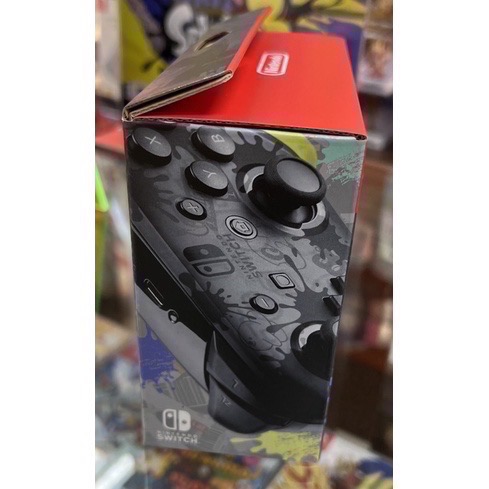 台灣公司貨 Switch PRO 控制器 傳統控制器 手把 斯普拉遁 3 漆彈大作戰 3 特仕版 原廠 【士林遊戲頻道】-細節圖2