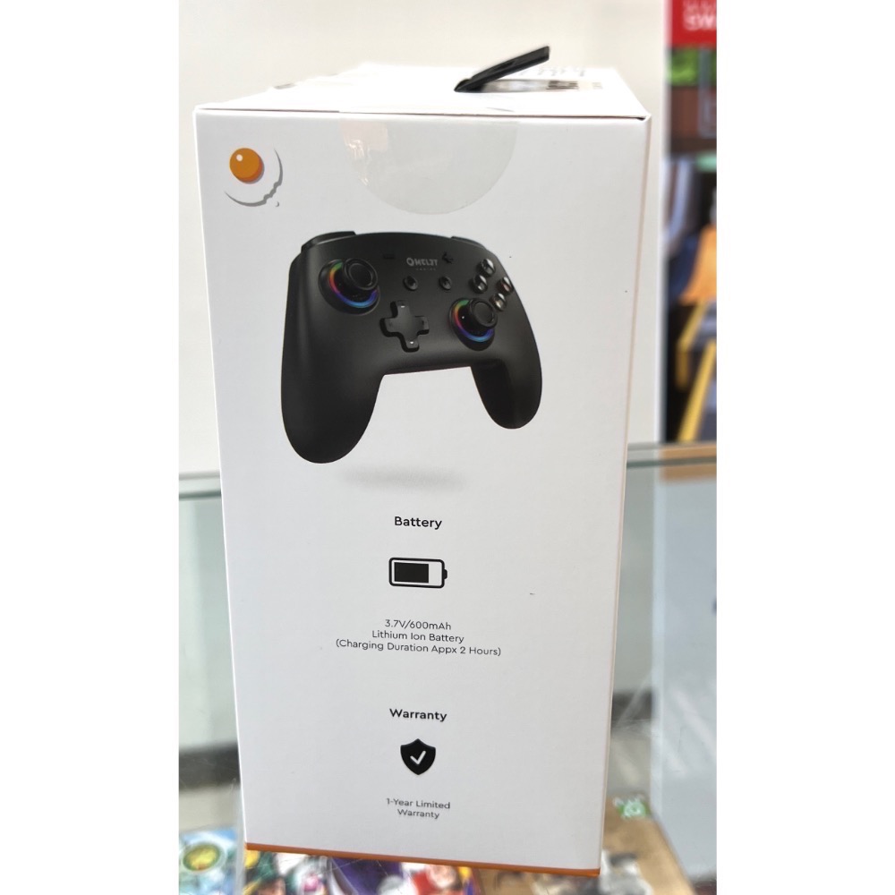 Omelet Switch Pro + 無線遊戲控制器 噴射黑 全新品［士林遊戲頻道］-細節圖2