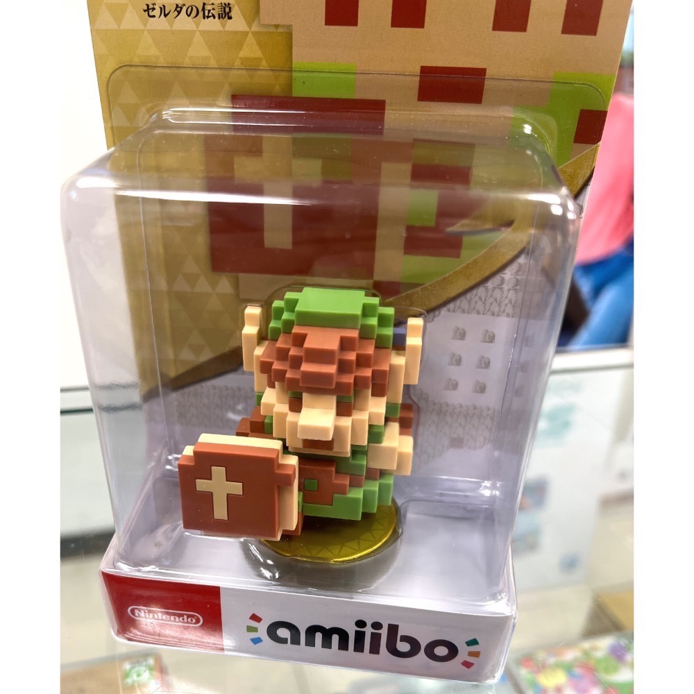 （不含遊戲）Switch 薩爾達傳說 amiibo 點陣 林克 LINK 8-BIT 全新品【士林遊戲頻道】-細節圖2