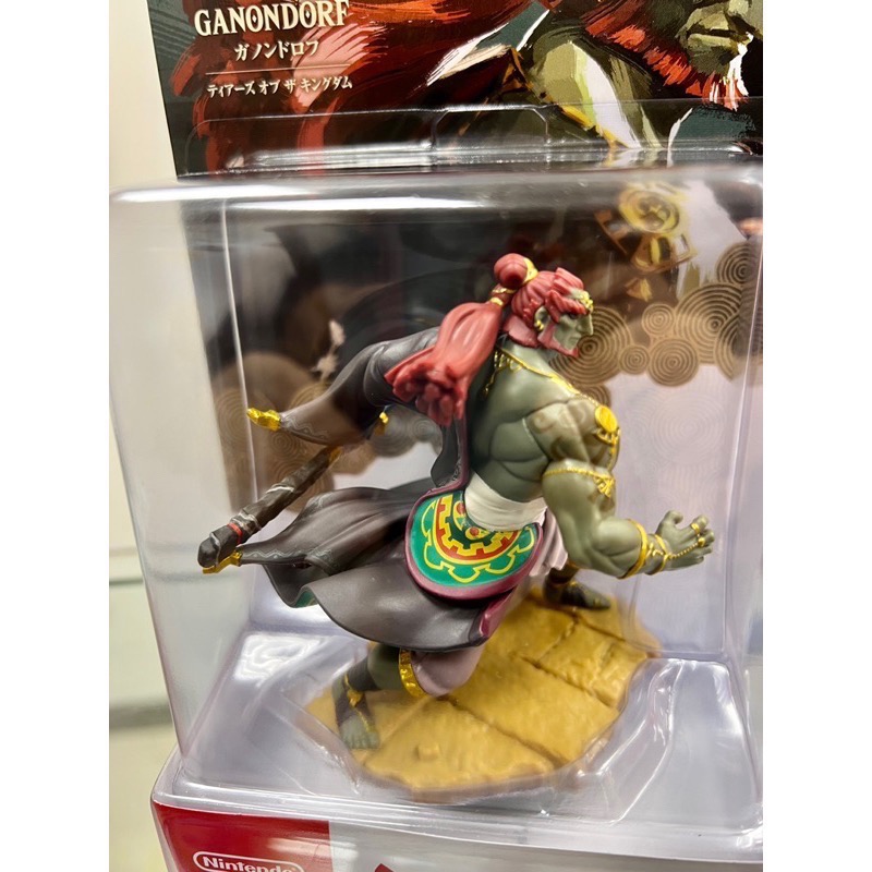 （不含遊戲）薩爾達傳說 王國之淚 amiibo 加農道夫 GANONDORF 加儂多夫 任天堂原廠全新品【士林遊戲頻道】-細節圖2