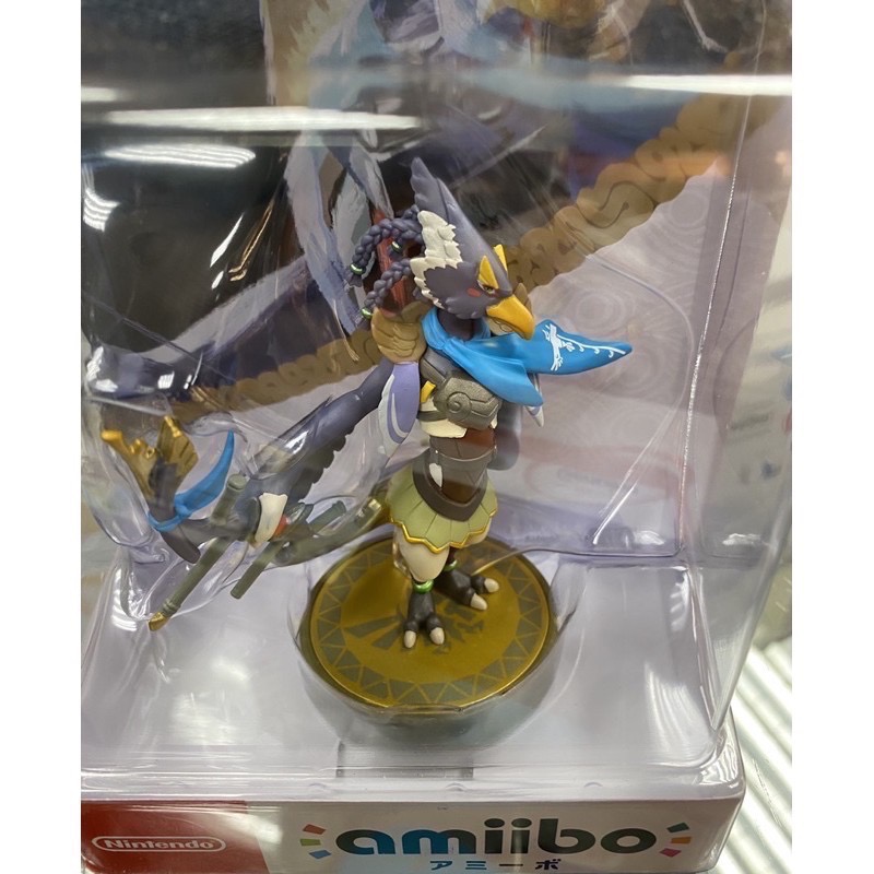 NS SWITCH Amiibo 薩爾達傳說 荒野之息 系列 四英傑 里巴爾 REVALI 全新品【士林遊戲頻道】-細節圖2