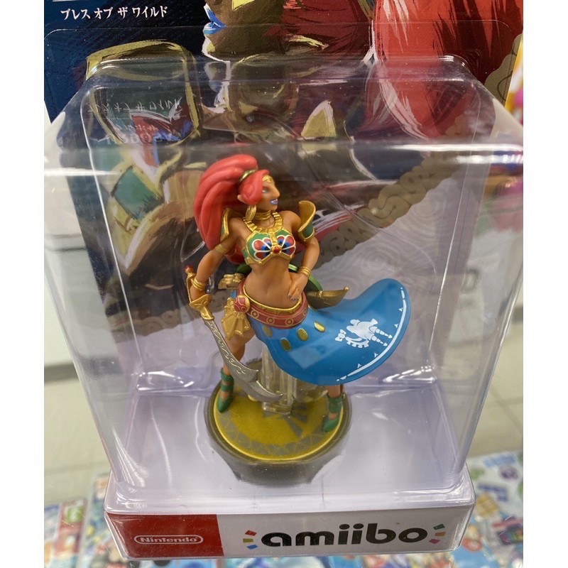 NS SWITCH amiibo 四英傑 烏魯波薩 URBOSA 薩爾達 荒野之息系列 全新品【士林遊戲頻道】-細節圖2