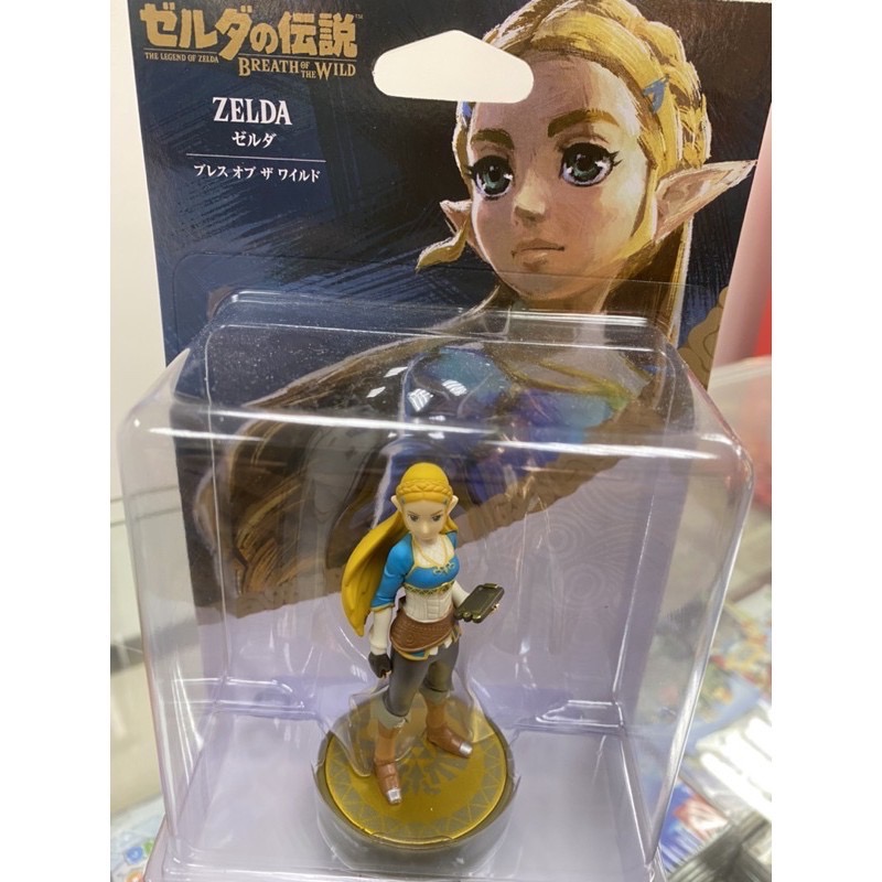 仼天堂 Switch amiibo 公仔 薩爾達傳說 曠野之息 薩爾達公主 ZELDA 全新品［士林遊戲頻道］-細節圖2