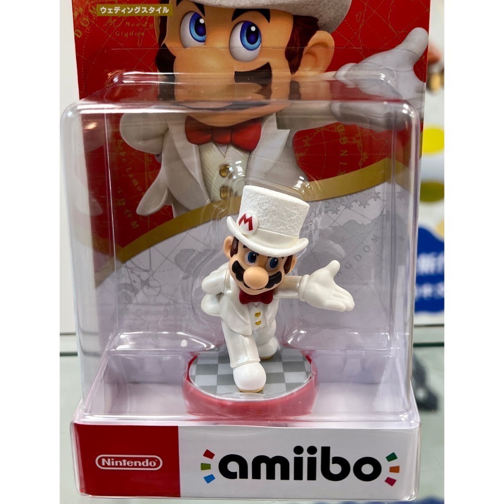 amiibo 超級瑪利歐 奧德賽 瑪利歐 婚禮 婚紗 禮服 Mario Odyssey 全新品［士林遊戲頻道］-細節圖2