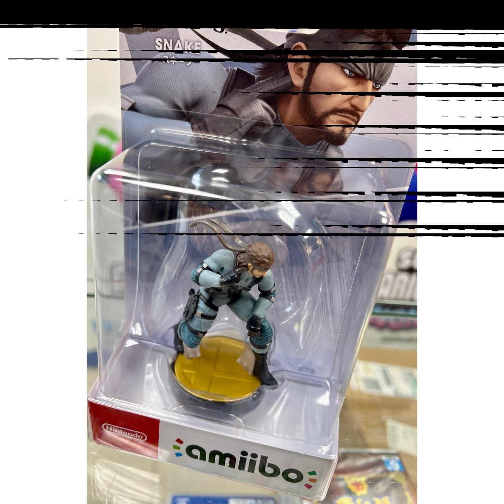 AMIIBO SWITCH NS 任天堂明星大亂鬥 潛龍碟影 史内克 SNAKE 全新品 [士林遊戲頻道］-細節圖2