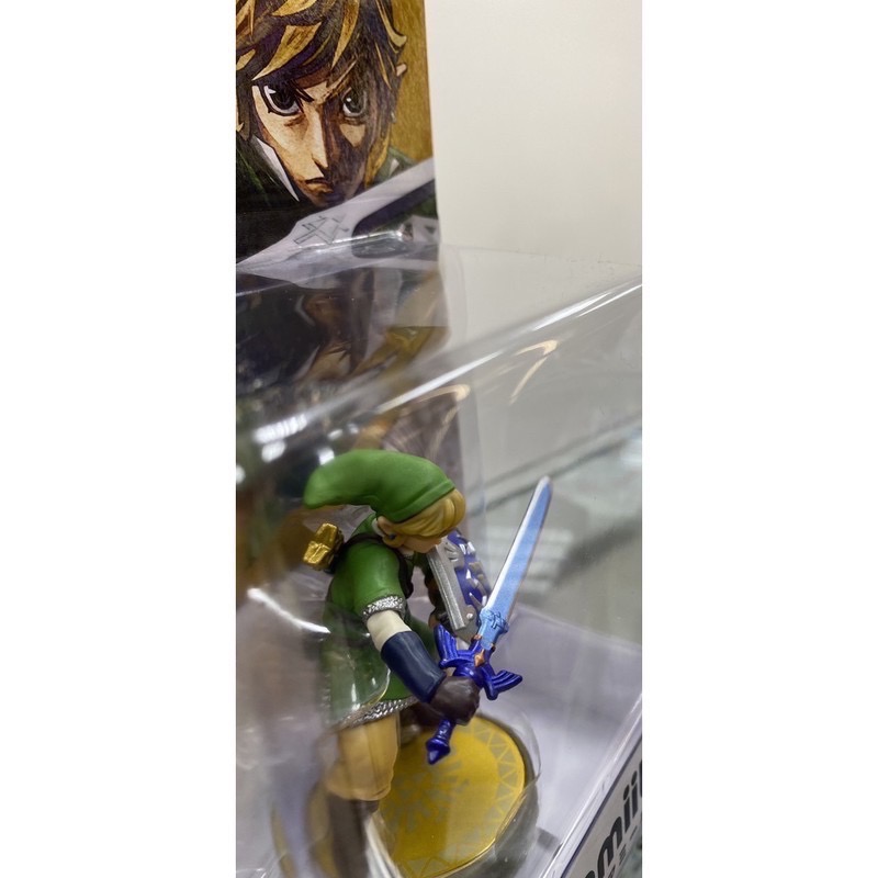 NS Switch 薩爾達傳說 天空之劍 amiibo 林克 LINK 全新品【士林遊戲頻道】-細節圖2
