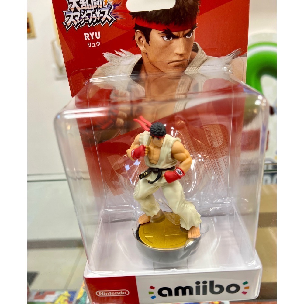 (不含遊戲）NS Switch Amiibo 龍 RYU 大亂鬥系列 全新品［士林遊戲頻道］-細節圖2
