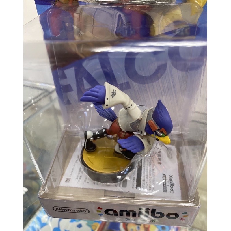 任天堂 AMIIBO NFC SWITCH NS 任天堂明星大亂鬥 星戰火狐 法爾科 FALCO 全新品［士林遊戲頻道］-細節圖2