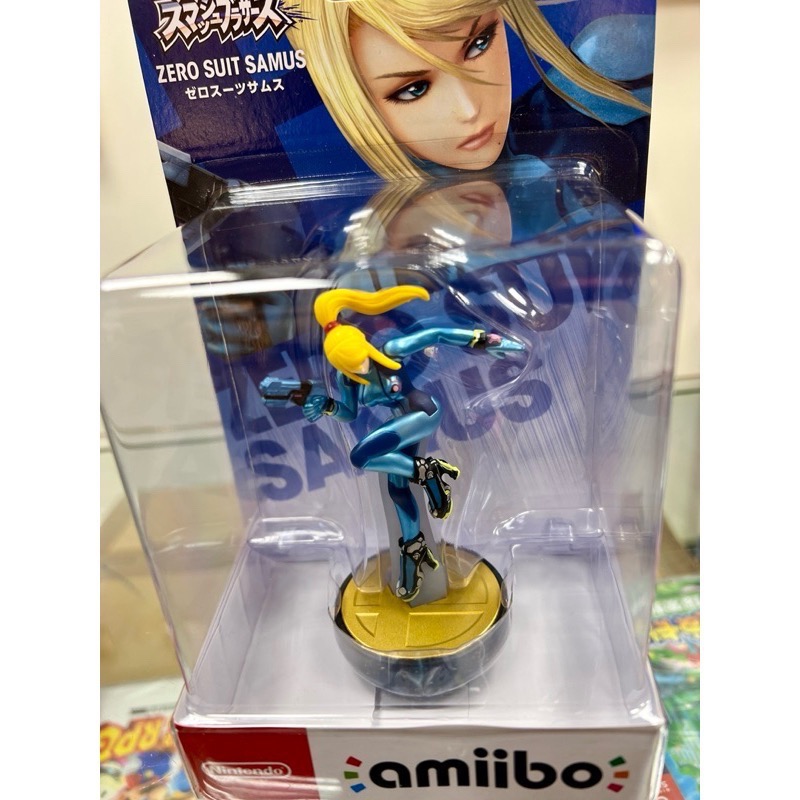 任天堂明星大亂鬥 switch amiibo 銀河戰士 薩姆斯 ZERO SUIT SAMUS 全新品 [士林遊戲頻道]-細節圖2