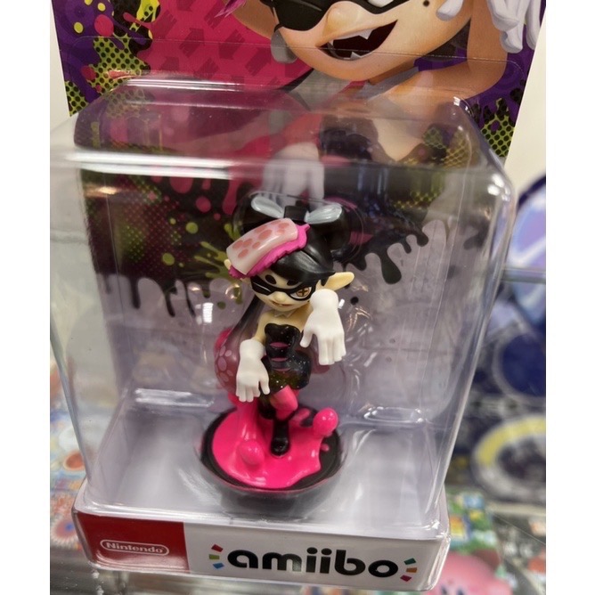 （不含遊戲）任天堂 Amiibo 漆彈大作戰 潮色姊妹 亞織 全新品［士林遊戲頻道］-細節圖2