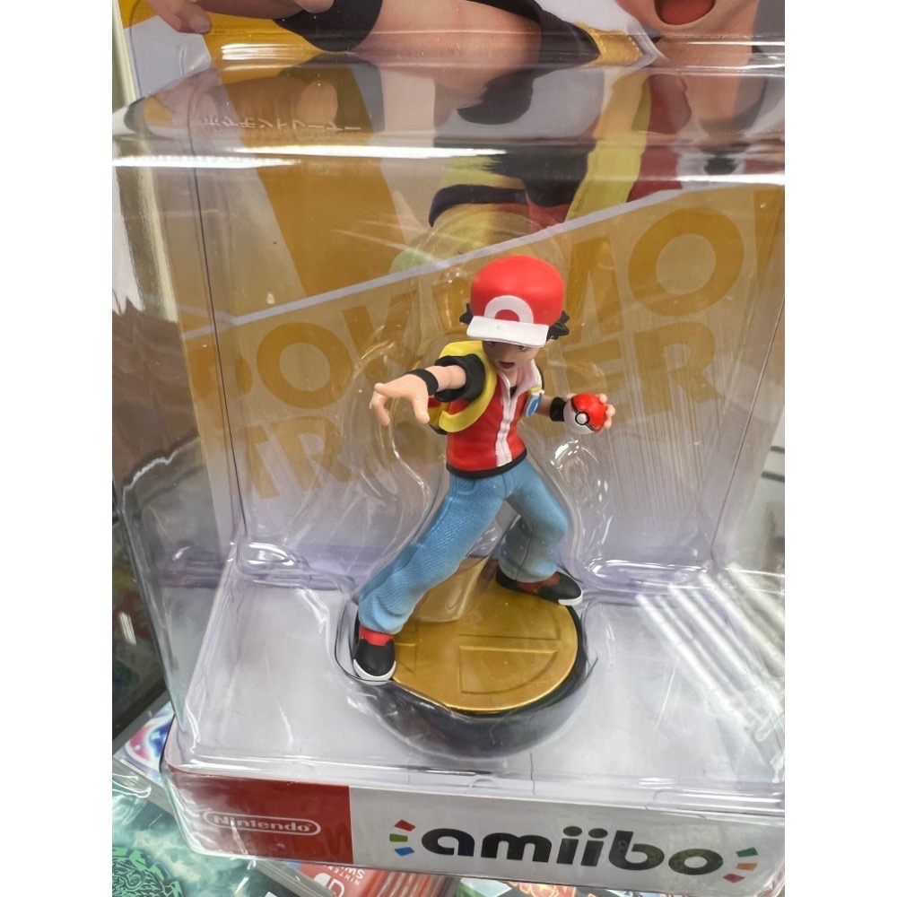 任天堂 AMIIBO SWITCH NS 任天堂明星大亂鬥 神奇寶貝 小智 寶可夢 訓練家 訓練師 全新品 [遊戲頻道］-細節圖2