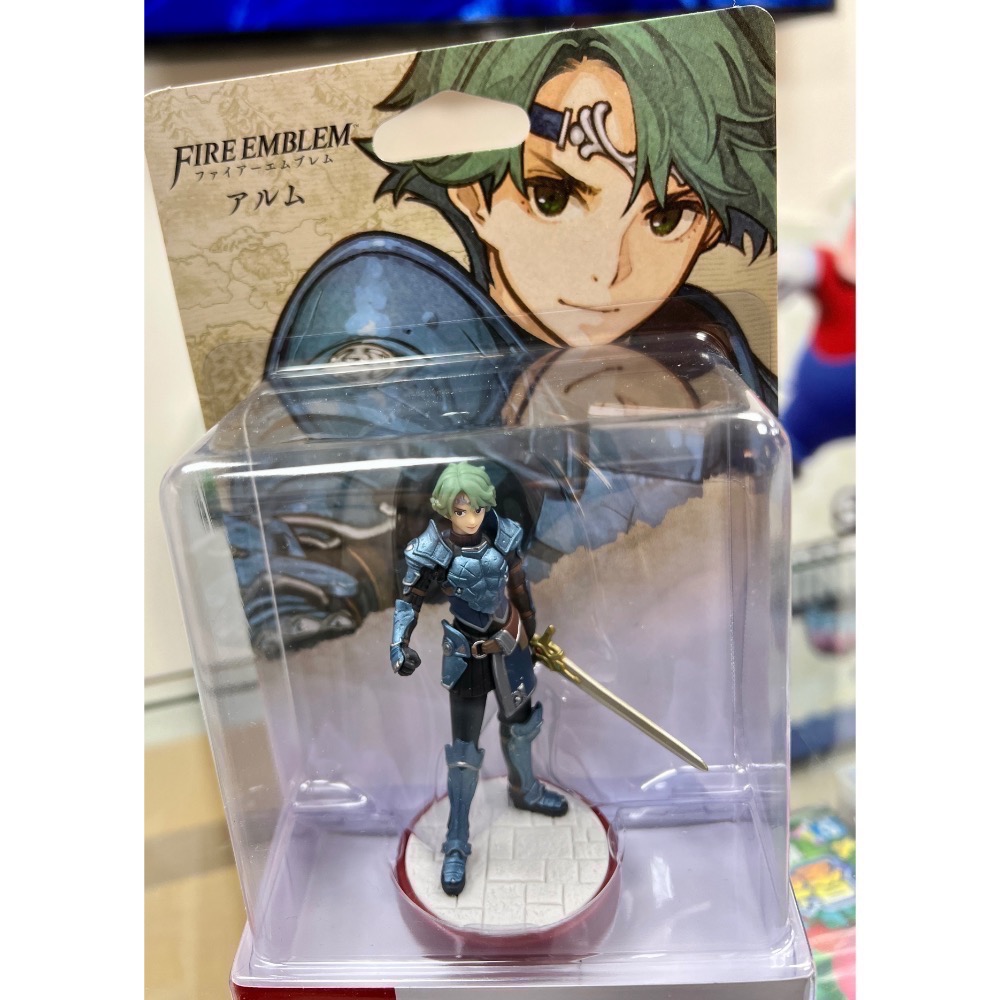 （不含遊戲）Switch 聖火降魔錄 系列 阿雷武 阿雷姆 Amiibo Fire Emblem 全新品［士林遊戲頻道]-細節圖2