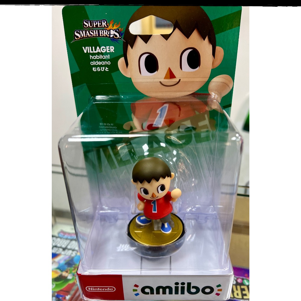 （不含遊戲） SWITCH amiibo VILLAGER 村民 居民 任天堂明星大亂鬥 動物之森 系列［士林遊戲頻道］-細節圖2