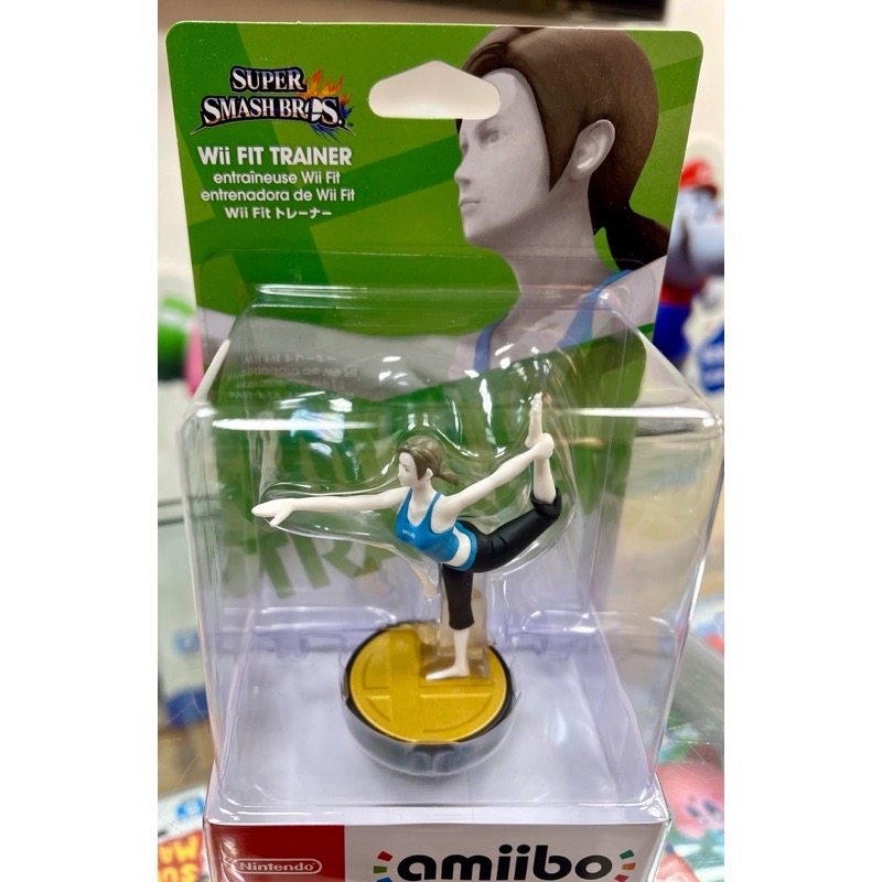 （不含遊戲） switch amiibo Wii Fit 訓練員 任天堂明星大亂鬥 系列 全新品【士林遊戲頻道】-細節圖2