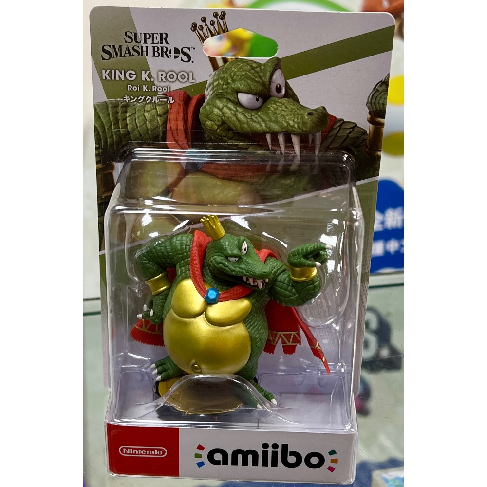 AMIIBO SWITCH 任天堂明星大亂鬥 庫魯魯王 庫魯魯大王 KING K.ROOL 全新品［士林遊戲頻道]-細節圖2