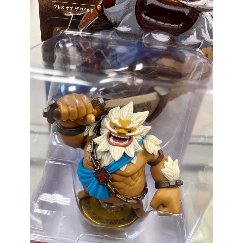 (不含遊戲）SWITCH amiibo 四英傑 達魯凱爾 DARUK 薩爾達傳說 荒野之息系列 全新品［士林遊戲頻道］-細節圖2