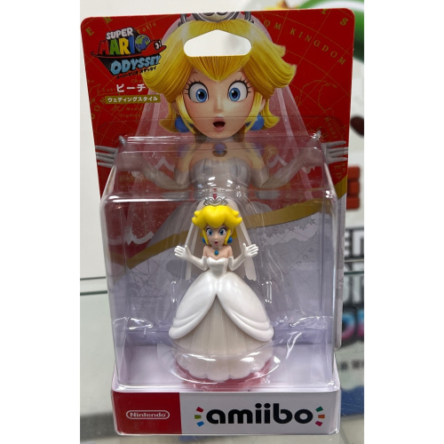 amiibo 超級瑪利歐 奧德賽 瑪利歐 婚禮 婚紗 禮服 Mario Odyssey 碧姬公主 PEACH 公主 全新