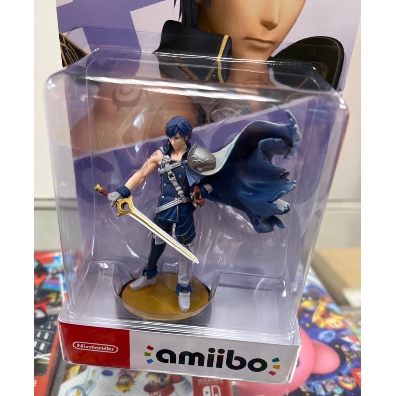 AMIIBO SWITCH NS 任天堂明星大亂鬥 聖火降魔錄 克羅姆 庫洛武 CHROM 全新品［士林遊戲頻道］-細節圖2