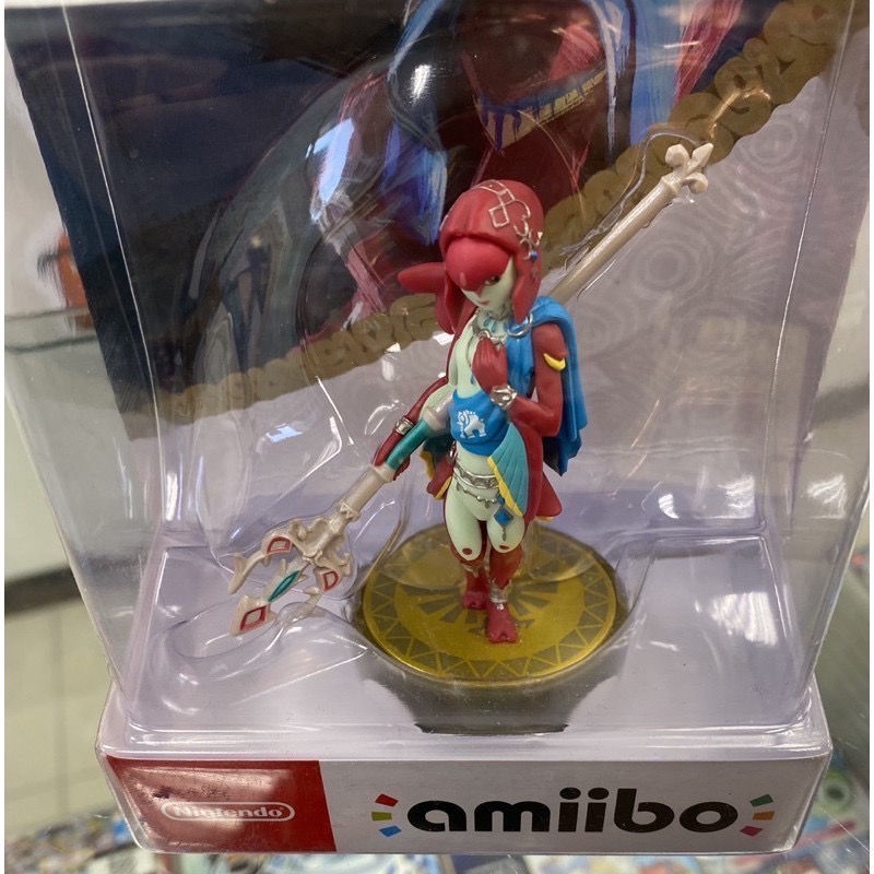 NS SWITCH amiibo 四英傑 米法 MIPHA 薩爾達傳說 荒野之息系列 全新品【士林遊戲頻道】-細節圖2