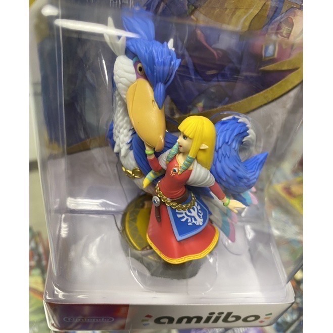 （不含遊戲）AMIIBO SWITCH 薩爾達傳說 禦天之劍 天空之劍 薩爾達 洛夫特鳥 ZELDA LOFTWING-細節圖2