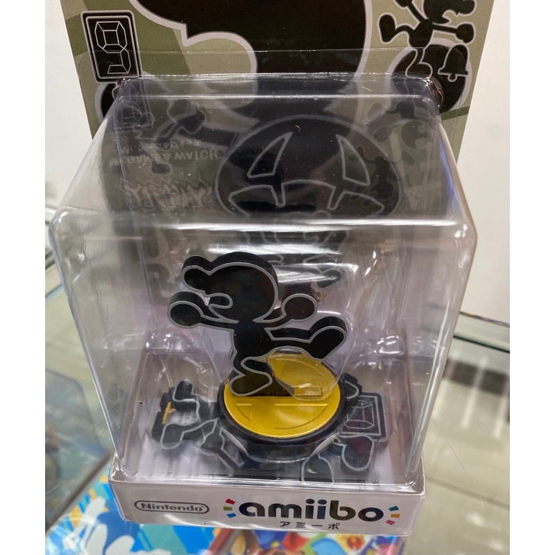 amiibo 任天堂明星大亂鬥系列 影子人 Mr.Game&Watch MR. GAME & WATCH［士林遊戲頻道］-細節圖2