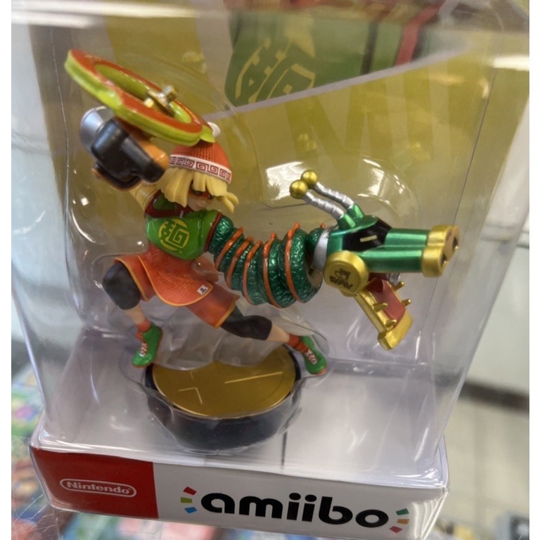 (不含遊戲）amiibo 明星大亂鬥 神臂鬥士 arms 麵麵 MIN MIN 全新品［士林遊戲頻道］-細節圖2