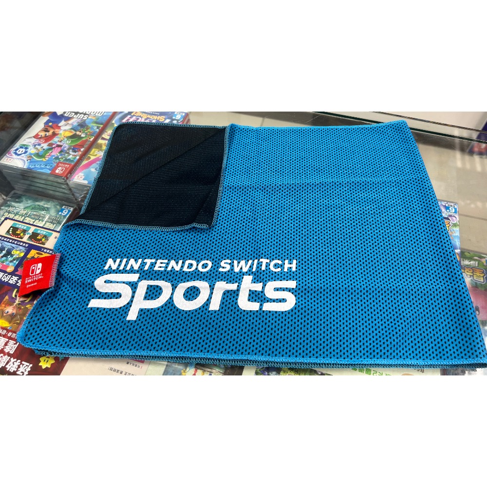 （不含遊戲） SWITCH 運動 SPORTS 特典 涼感巾 全新品［士林遊戲頻道］-細節圖2