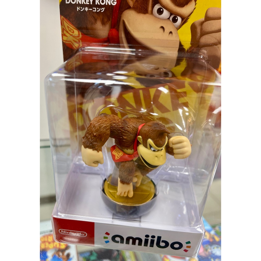 （不含遊戲） 任天堂 AMIIBO SWITCH 任天堂明星大亂鬥 大金剛 咚奇剛 DONKEY KONG［遊戲頻道］-細節圖2