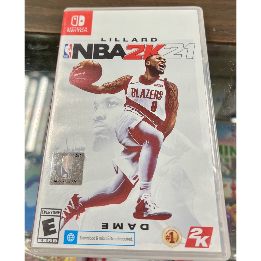 二手良品～* SWITCH NS NBA 2K21 中文版 一般版 無特典［士林遊戲頻道］-細節圖2