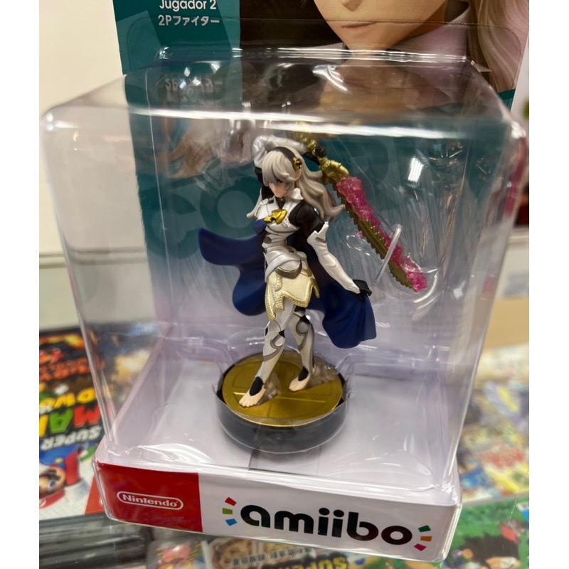（不含遊戲）AMIIBO 任天堂明星大亂鬥 聖火降魔錄 corrin player 2 2P 神威 女 ［士林遊戲頻道］-細節圖2