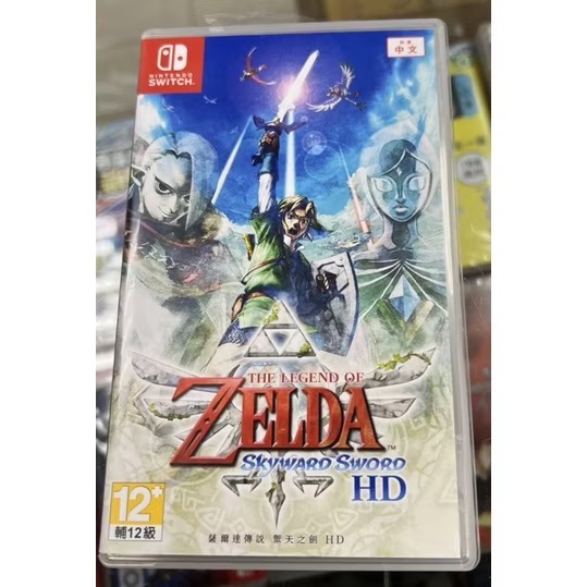 二手良品～* 台灣公司貨 中文封面 NS SWITCH 薩爾達傳說 禦天之劍 HD 中文版 亞版 無特典［士林遊戲頻道］-細節圖2