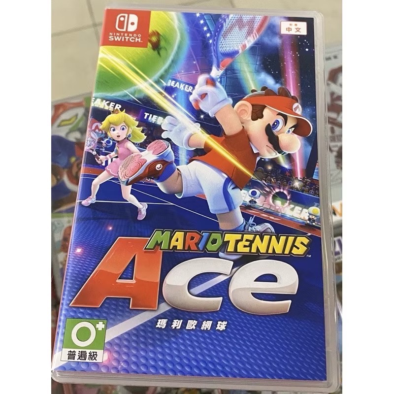 二手 台灣公司貨 NS Switch 瑪利歐網球 王牌高手 網球 Mario Tennis Ace 中文版 【遊戲頻道-細節圖2