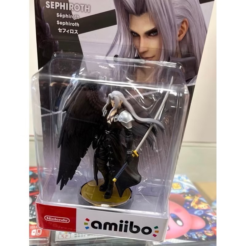 (不含遊戲）switch amiibo 太空戰士 賽菲羅斯 SEPHIROTH 任天堂明星大亂鬥 全新品［士林遊戲頻道-細節圖2